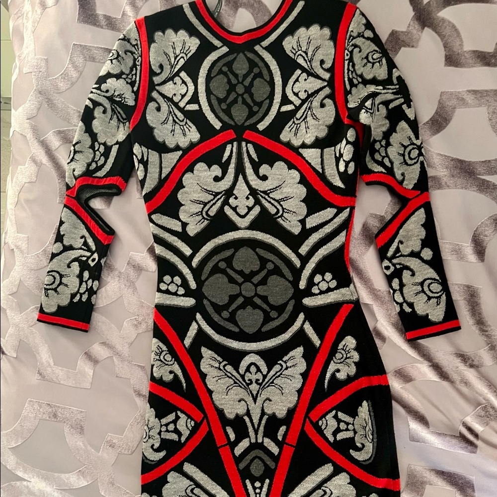 Alexandra McQueen winter dress